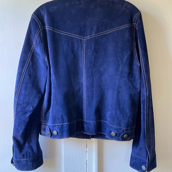 ISAAC MIRAHI SUEDE JACKET - Picture 2 of 11